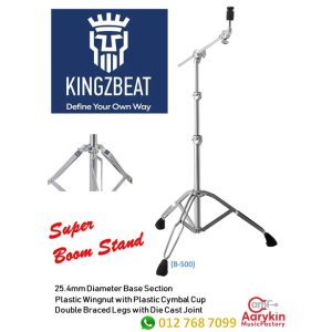 KINGZBEAT Cymbal Stand - Mega Crane Super Boom Stand