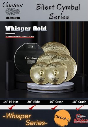 Centent Cymbal Silent Series - Whisper Set of 5